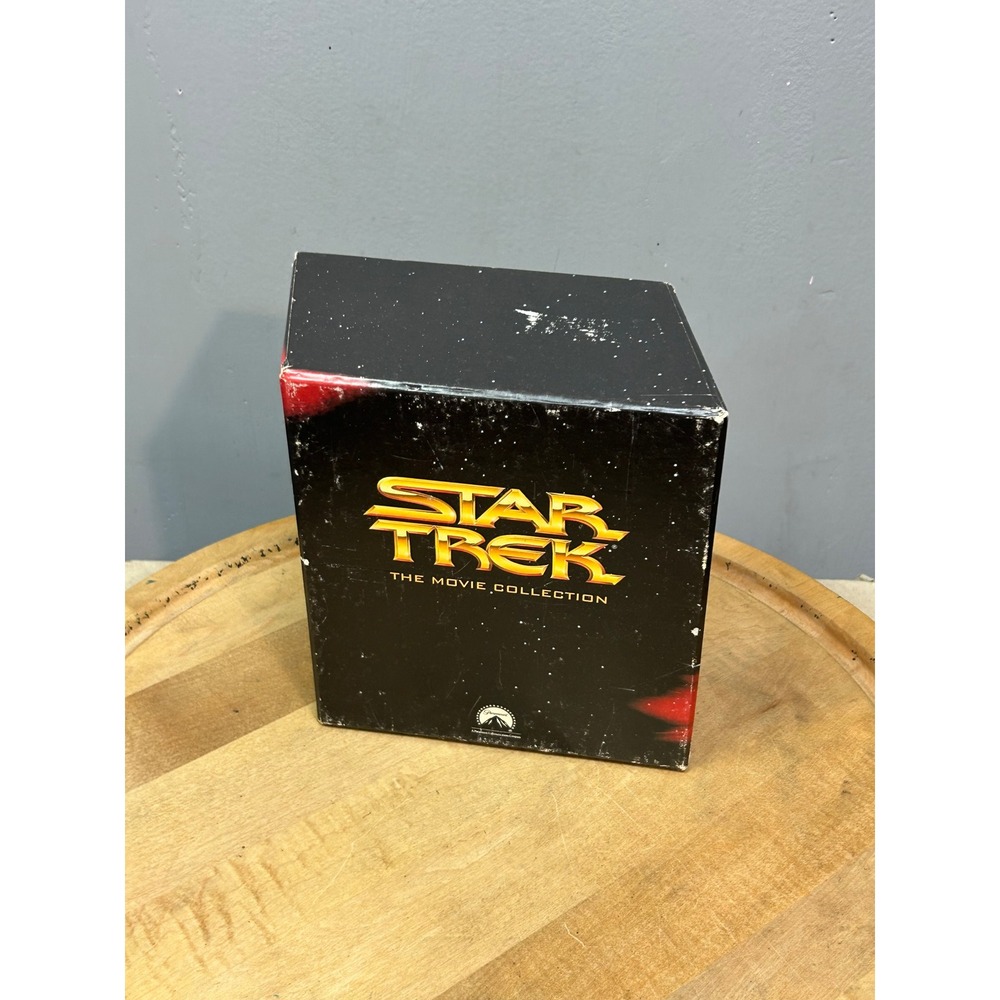 Paramount Star Trek‎ The Movie Collection VHS Set 6 Movies Black Box Set Sci-Fi